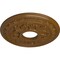 Ekena Millwork Baltimore Ceiling Medallion (Canopies up to 5 1/2"), 15 3/8"OD x 4 1/4"ID x 1 1/2"P, Smokey Topaz CM15BASTF - alternate 4